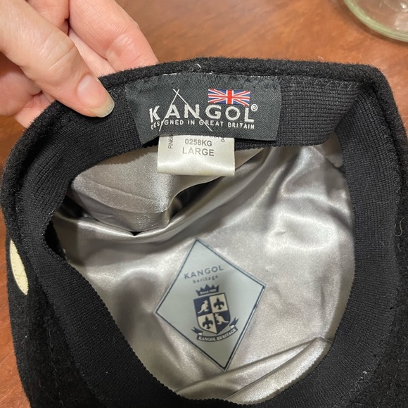Kangol Heritage Herringbone Newsboy Cap wool lined large - Picture 4 of 5